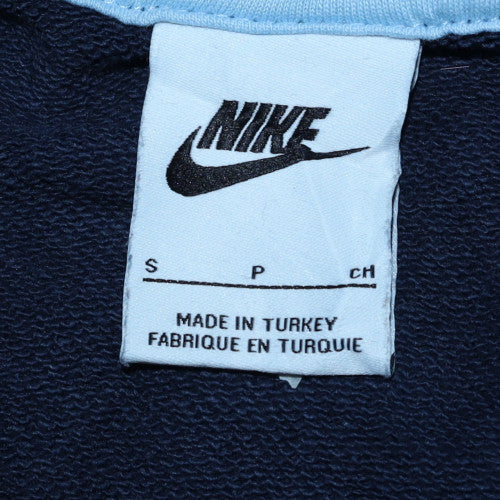 Nike Men's Blue Full Zip Hoodie Small Fleece Sportswear