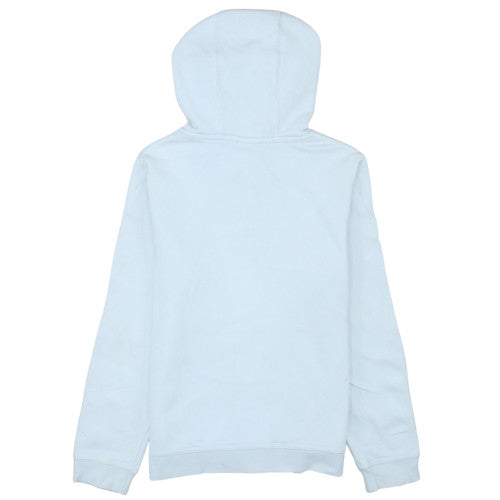 Nike Teens White Hoodie with Red Logo Stripe Size L 147-158cm