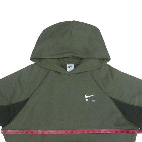 Nike Men's Green Pullover Hoodie L Regular Fleece Sportswear