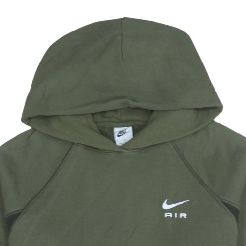 Nike Men's Green Pullover Hoodie L Regular Fleece Sportswear