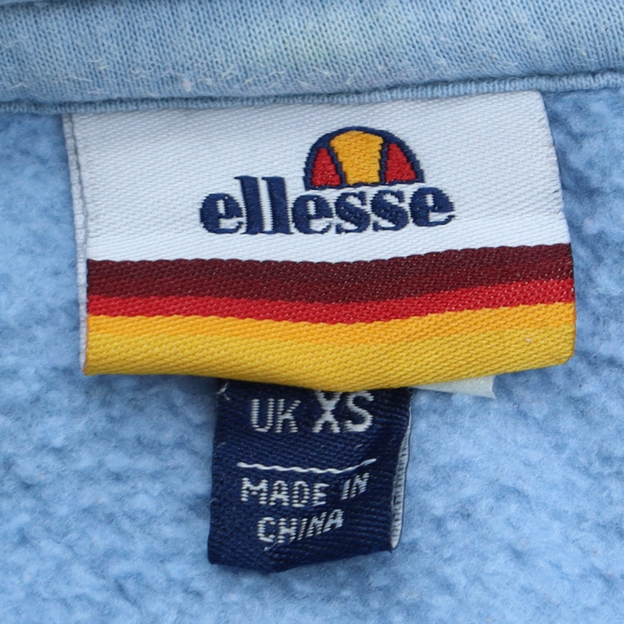 Ellesse Men's Blue XS Pullover Hoodie Fleece Sweatshirt