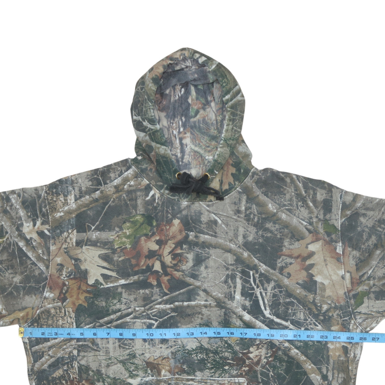 Country Wear Mens Camouflage Hooded Fleece Jacket L Multicoloured