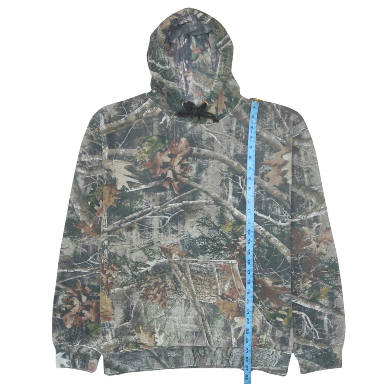 Country Wear Mens Camouflage Hooded Fleece Jacket L Multicoloured