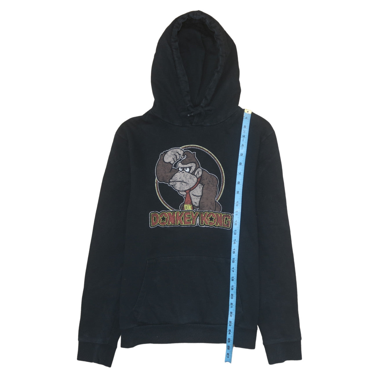 Nintendo Donkey Kong Black Pullover Men’s Hoodie Size M