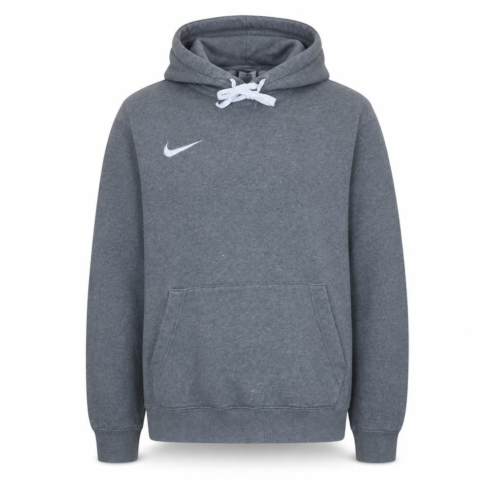 Nike Men's Grey Pullover Hoodie Medium Fleece Sportswear