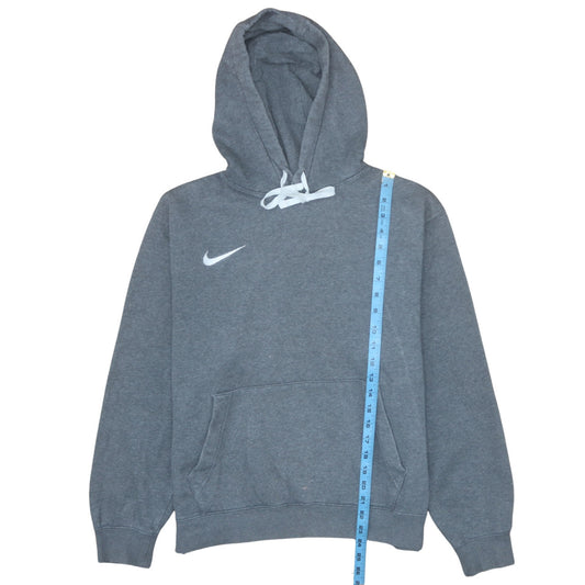 Nike Men's Grey Pullover Hoodie Medium Fleece Sportswear