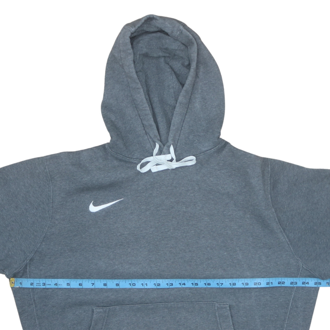 Nike Men's Grey Pullover Hoodie Medium Fleece Sportswear
