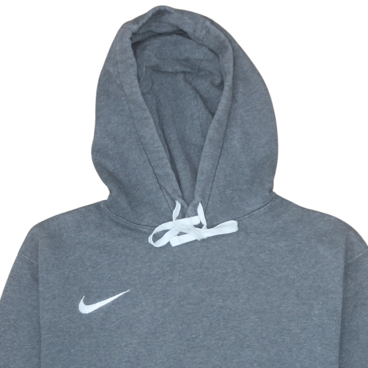 Nike Men's Grey Pullover Hoodie Medium Fleece Sportswear