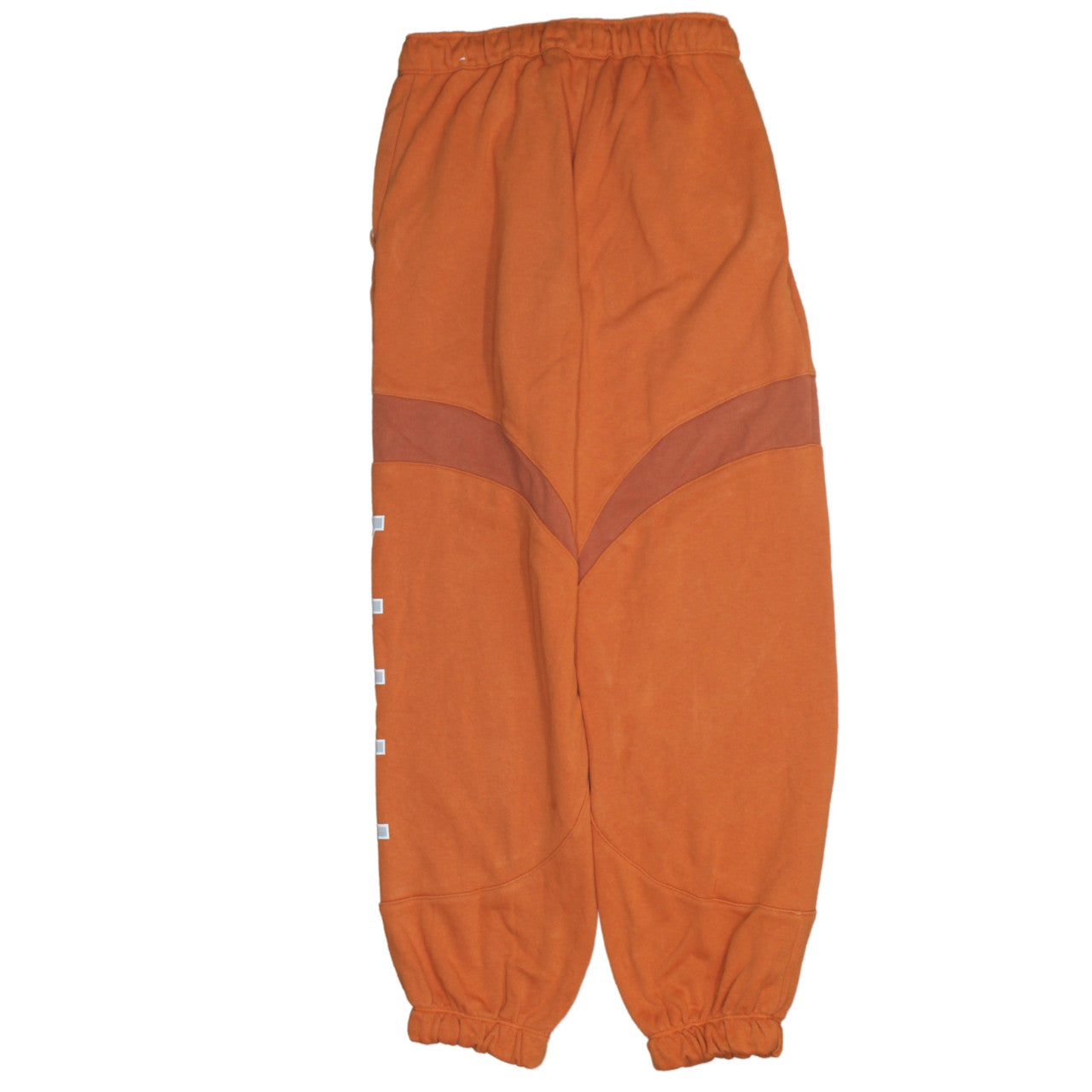 Nike Air Men's Orange Jogger Sweatpants XS Drawstring Elastic Waist Athleticwear