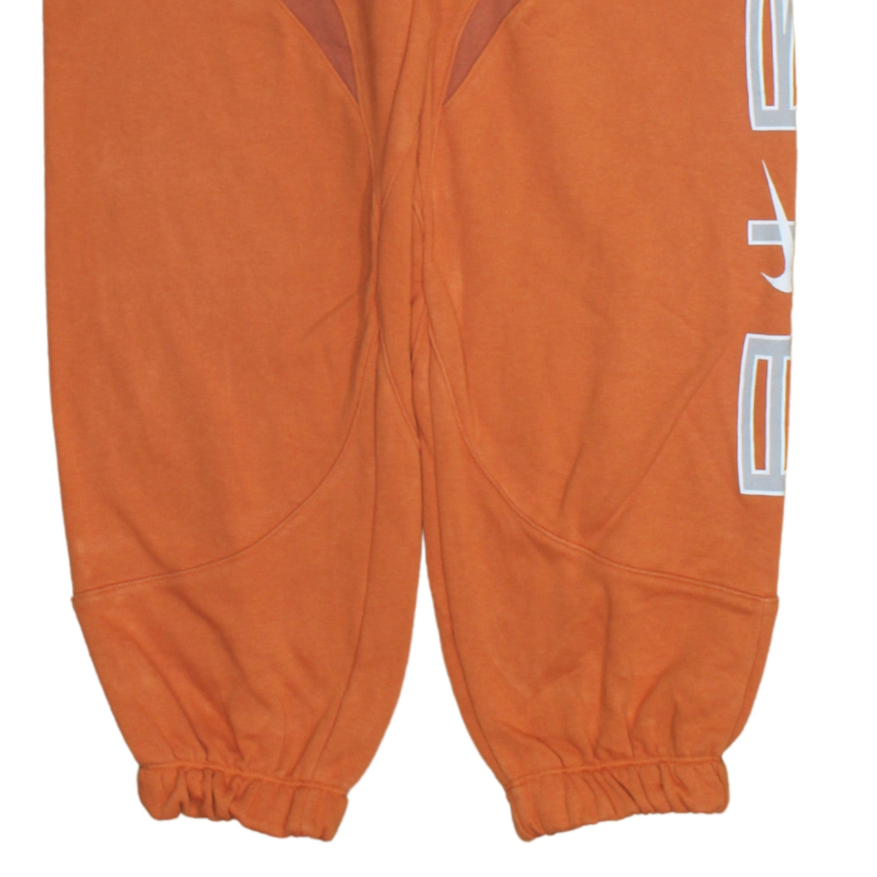 Nike Air Men's Orange Jogger Sweatpants XS Drawstring Elastic Waist Athleticwear