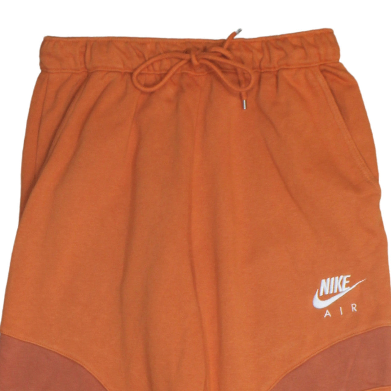 Nike Air Men's Orange Jogger Sweatpants XS Drawstring Elastic Waist Athleticwear