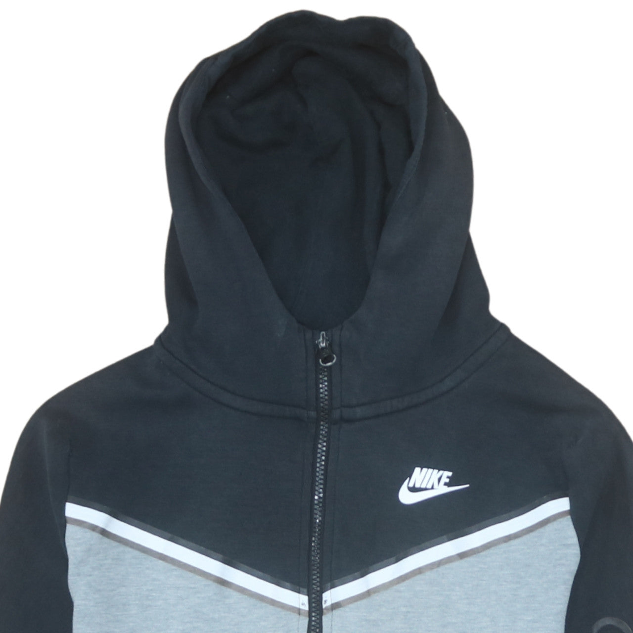 Nike Teens Grey Full Zip Hoodie XL Sports Fleece