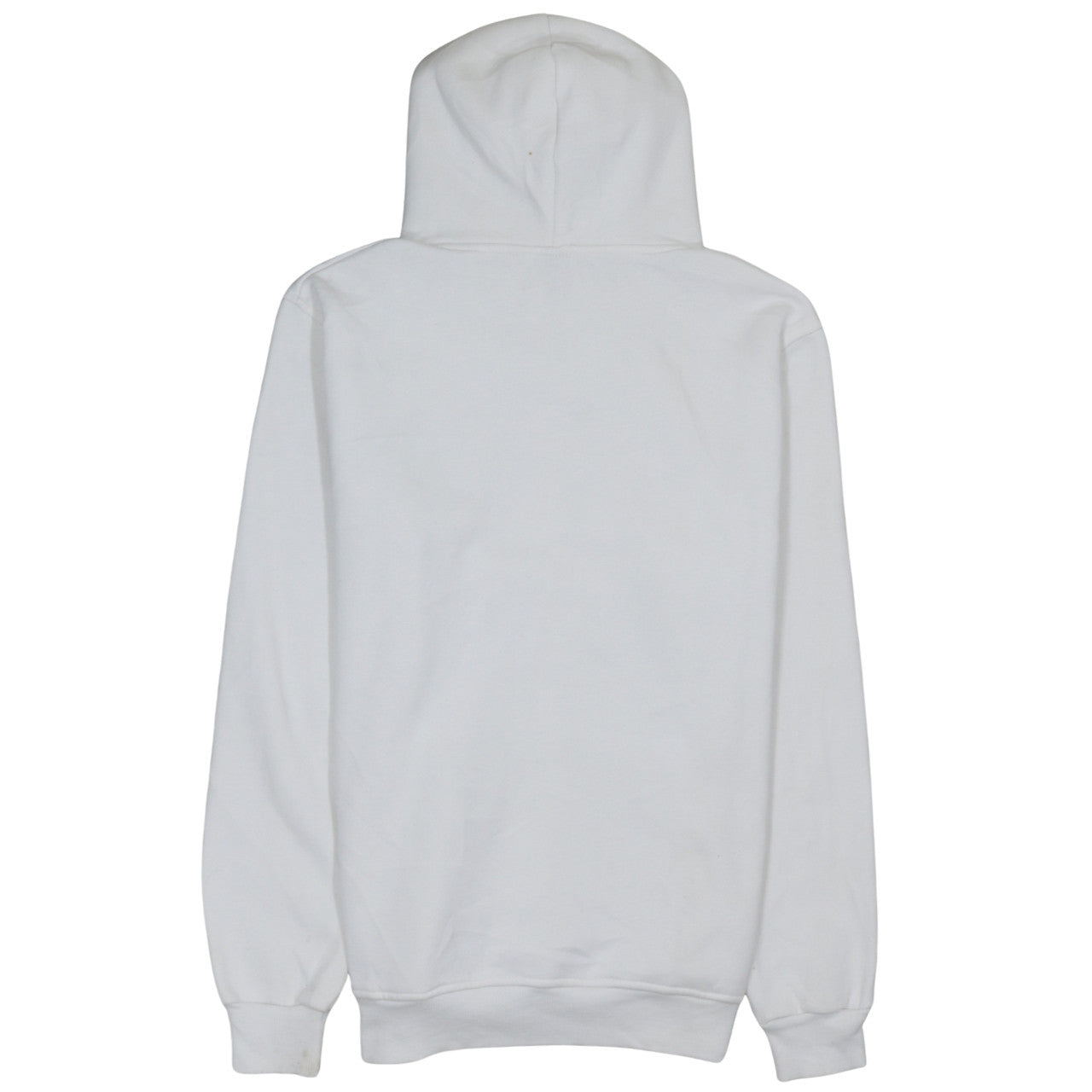 Nike Men's White Pullover Hoodie M Sports Logo Fleece Sweatshirt