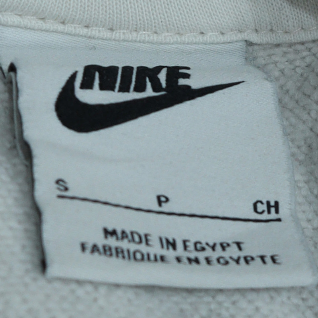 Nike Men White Pullover Hoodie Small Graphic Logo Sportswear