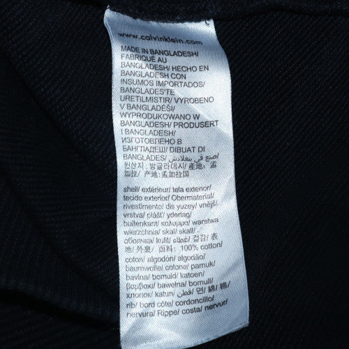 Calvin Klein Jeans Men's Black 1/4 Zip Sweatshirt Size S