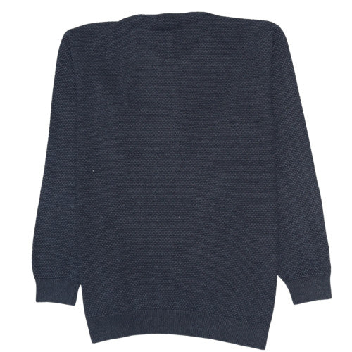 Ralph Lauren Men's Blue Cotton Knit Crew Neck Pullover Sweatshirt 2XL
