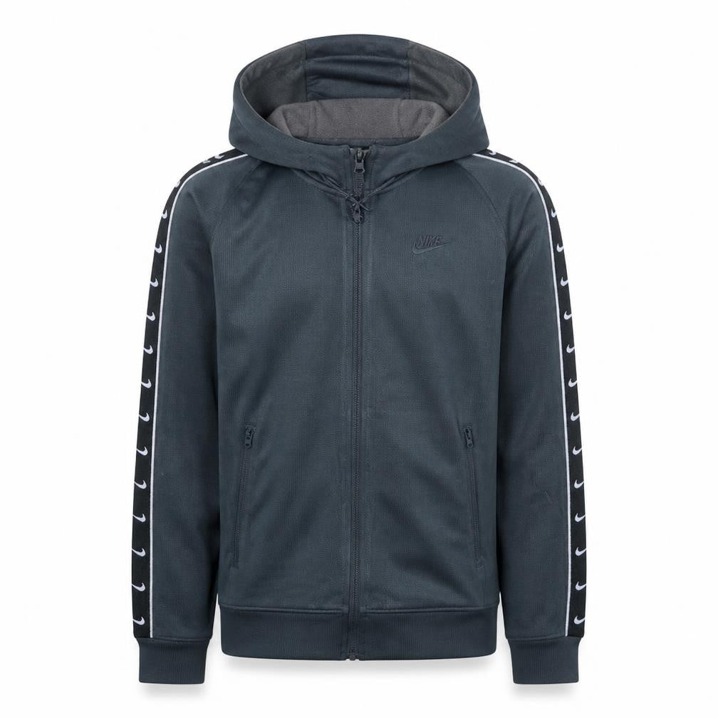 Nike Men's Grey Full Zip Sports Hoodie Size M Regular Fit