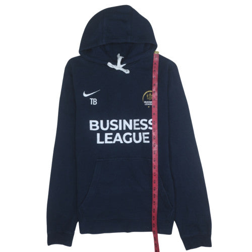 Nike Men Blue Business League Pullover Hoodie Size M