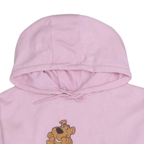 Primark Scooby-Doo Pink Pullover Hoodie Womens L 14/16 Cartoon