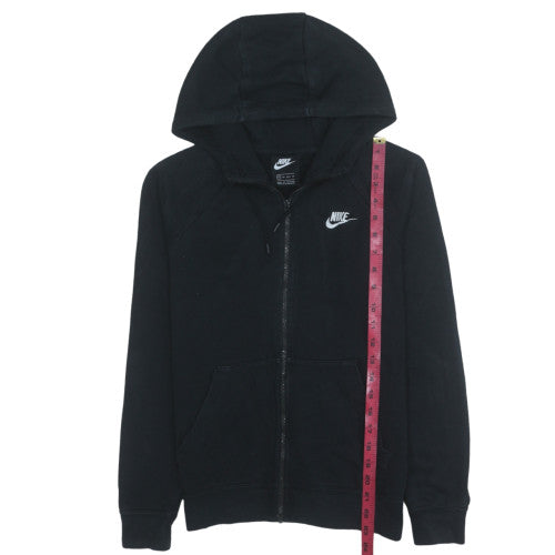 Nike Men's Black XS Full Zip Hoodie Lightweight Fleece Sweatshirt