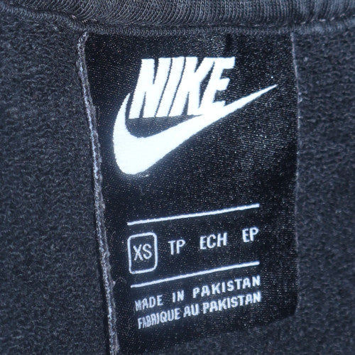 Nike Men's Black XS Full Zip Hoodie Lightweight Fleece Sweatshirt