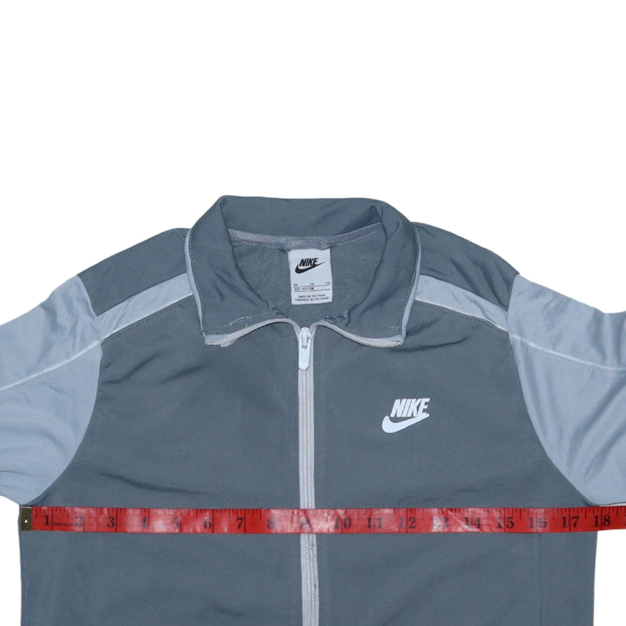 Nike Men's Grey Full Zip Sweatshirt Jacket XL