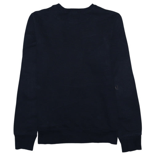 New Balance Men's Black Crew Neck Pullover Sweatshirt M Cotton Blend