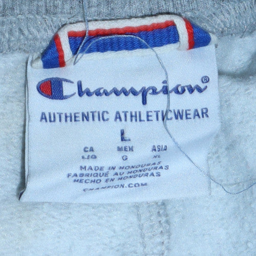 Champion Men’s Grey Jogger Fleece Sweatpants L Regular Fit