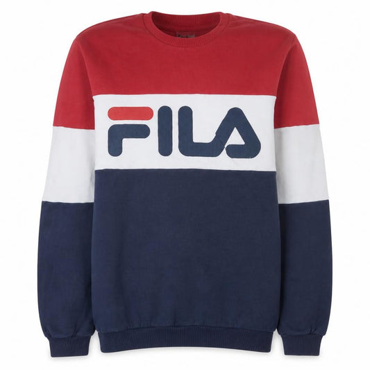 Fila Men’s Multicoloured Crew Neck Pullover Sweatshirt M