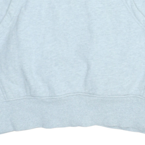 Tommy Jeans Men's Grey Logo Pullover Hoodie Size M