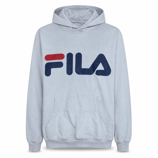 FILA Mens White XS Pullover Hoodie Logo Graphic Fleece