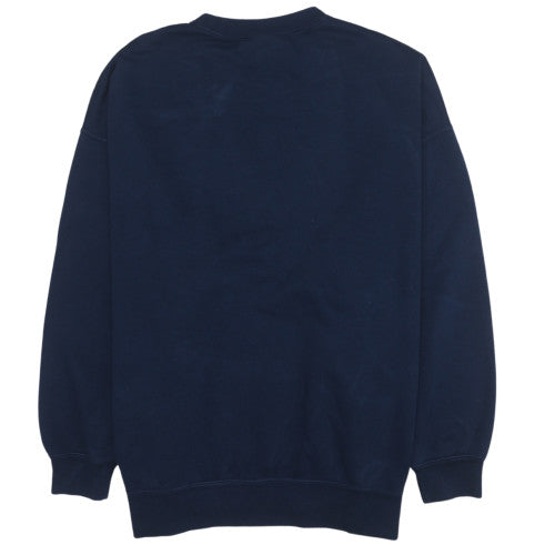 Nike Men's Blue Pullover Crew Neck Sweatshirt XS Logo Sportswear