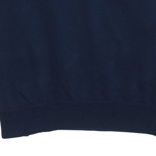 Nike Men's Blue Pullover Crew Neck Sweatshirt XS Logo Sportswear