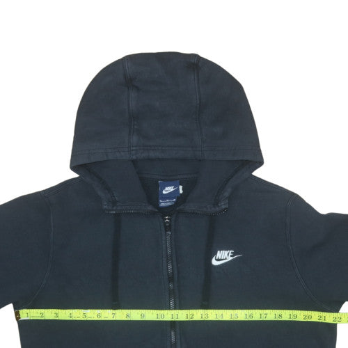 Nike Men's Black Full Zip Hoodie M Fleece Sportswear