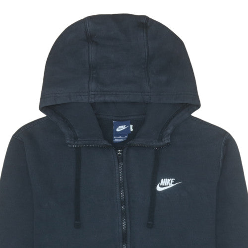Nike Men's Black Full Zip Hoodie M Fleece Sportswear