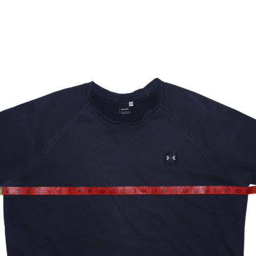 Under Armour Men's Black Large Pullover Sweatshirt Fleece