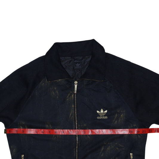 Adidas Mens Black Full Zip Track Sweatshirt Jacket M