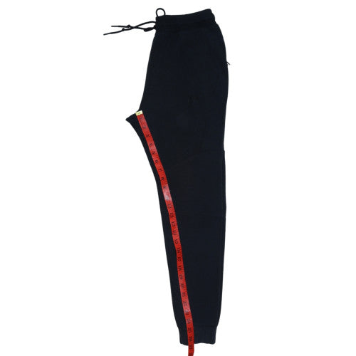 Nike Men Black Jogger Trousers Size S Regular Fit Cotton Blend