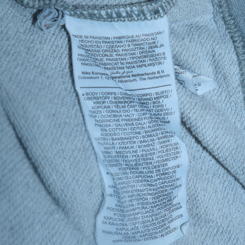 Nike Men's Grey Pullover Hoodie L Fleece Sportswear