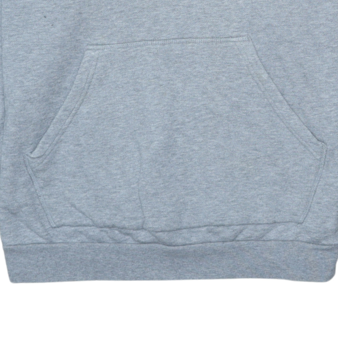 Adidas Womens Grey Hoodie Size 8 Pullover Logo Print Sweatshirt