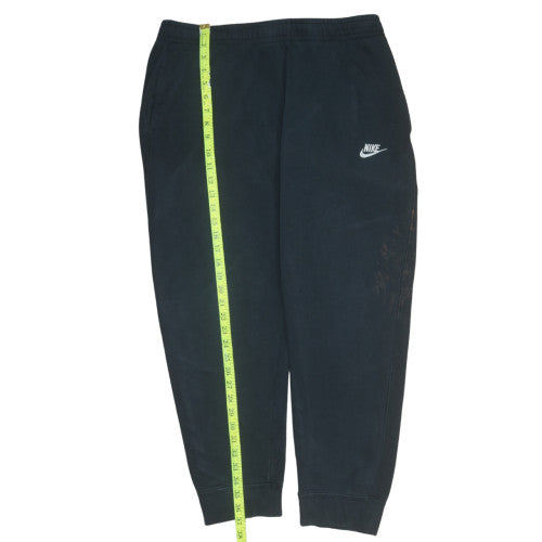 Nike Men's Black XL Fleece Sweatpants Joggers Cuffed Comfort Fit