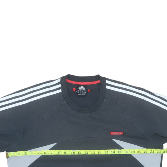 Adidas Men's Black XL Short Sleeve Crew Neck T-Shirt