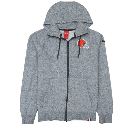 Nike Men's Grey Full Zip Hoodie NFL Sports Regular Fit M