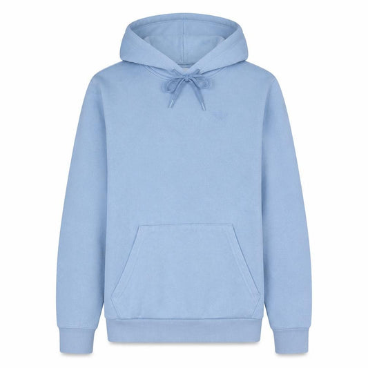 Adidas Men's Blue Pullover Hoodie Small Regular Fit Sportswear