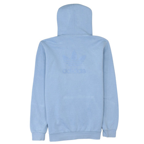 Adidas Men's Blue Pullover Hoodie Small Regular Fit Sportswear