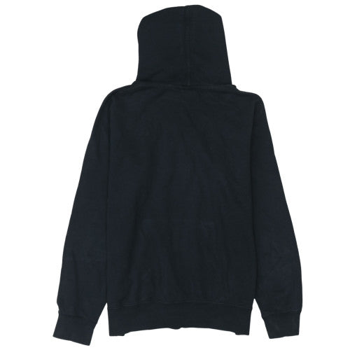 Nike Women Black Pullover Hoodie L Cotton Blend Casual Style
