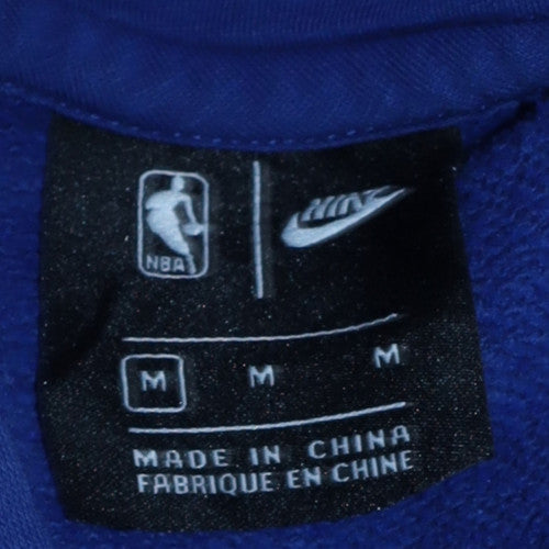 Nike Mens Blue Golden State Warriors Pullover Hoodie M