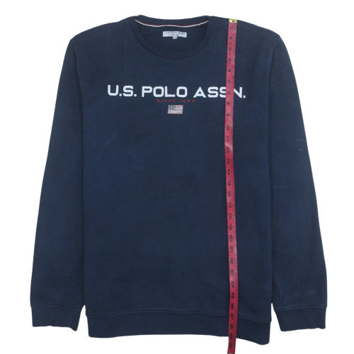U.S. Polo Assn. Men's Navy Blue Crew Neck Pullover Sweatshirt XXL