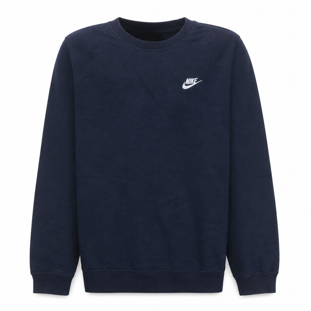 Nike Men's Blue Crew Neck Pullover Sweatshirt Size M