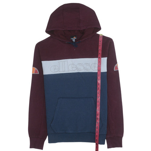Ellesse Mens Multicoloured L Pullover Hoodie with Logo